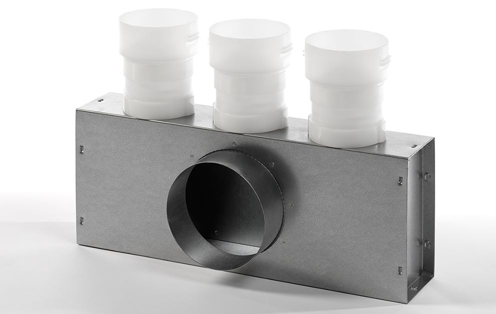 Extract air box - for valve