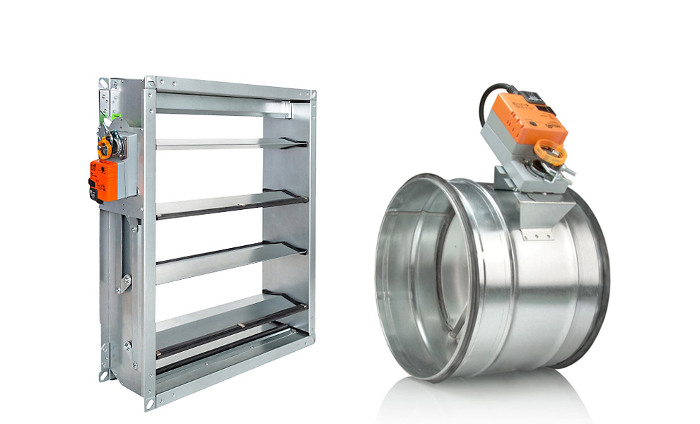 Shut-off dampers